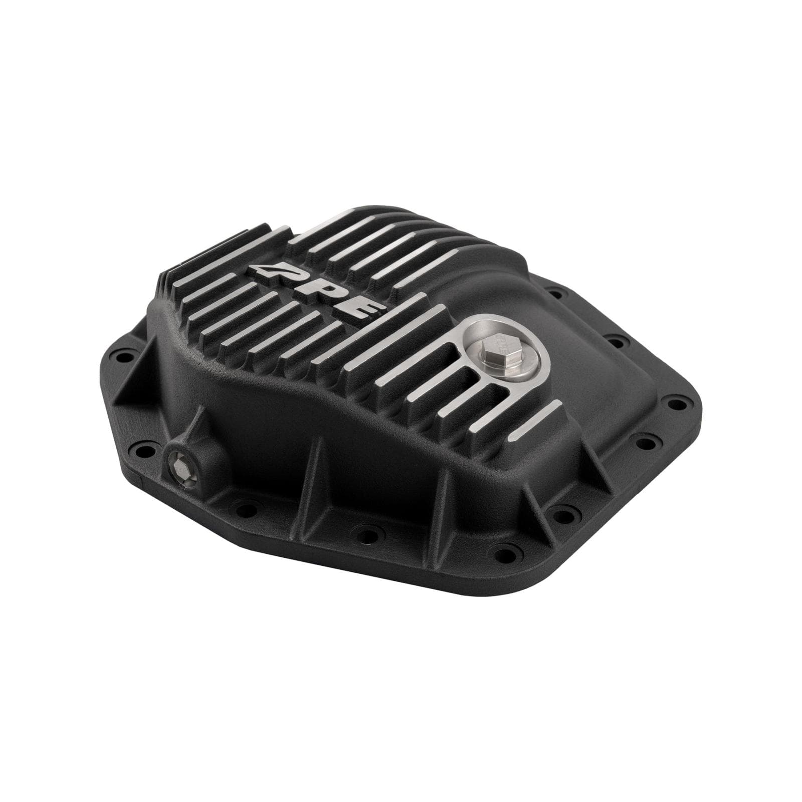 23-25 Ford Super Duty Dana M235 -14 Bolt Heavy-Duty Cast Aluminum Front Differential Cover Brushed Pacific Performance Engineering product image