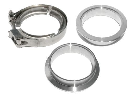 2.25 Inch QR Aluminum V-Band 3 Pc Set 1C 1M 1F PPE Diesel product image