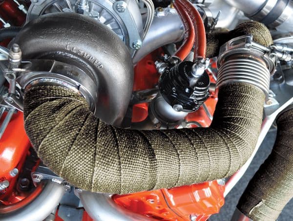 Titanium Exhaust Wrap 1/16 Inch Thick 1 Inch X 15 Foot PPE Diesel product image