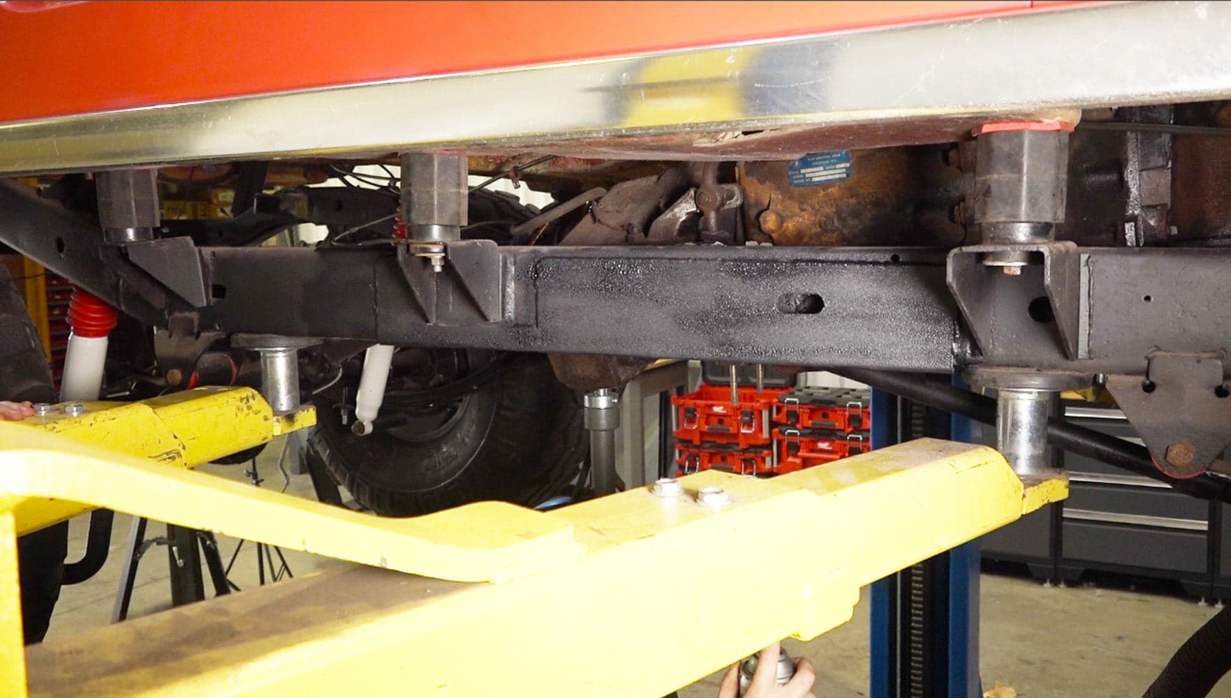 Rust Buster 1976-1986 Jeep CJ5, CJ7 & CJ8 Front Center Frame Section RB1011 product image