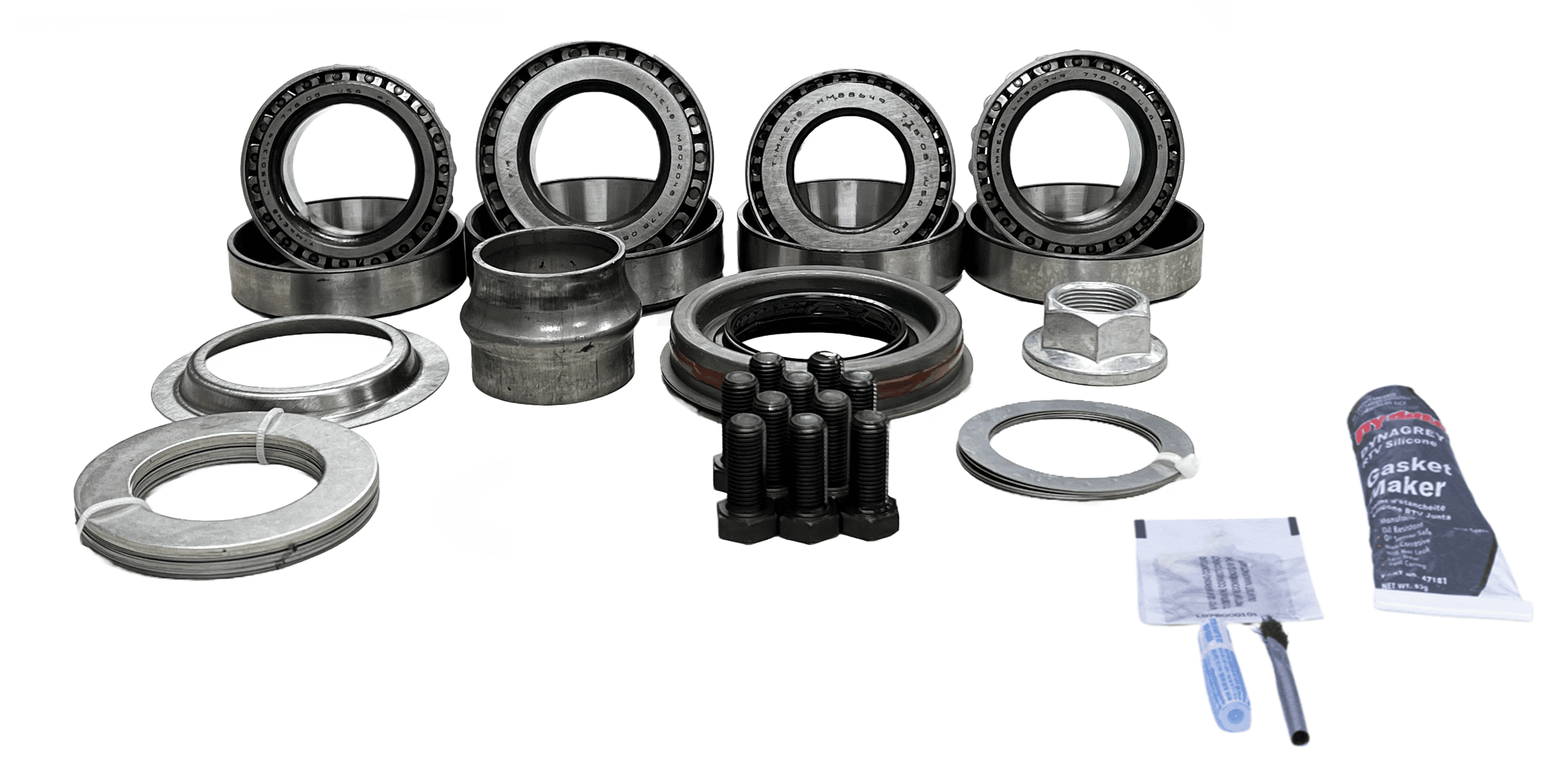 Revolution Gear and Axle Dana 30 Front 186MM Ring and Pinion Master Install Kit - JL Non-Rubicon product image