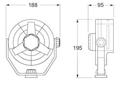 Hella 003361002 HELLA Accessory Cabin Fan 003361002 product image