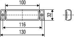 Hella 008645011 HELLA Side Marker Light 008645011 product image