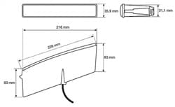 Hella 010043801 HELLA Daytime Running Light 010043801 product image