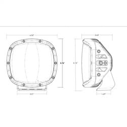 Rigid Industries Adapt XP LED Light w/ Amber PRO Lens product image