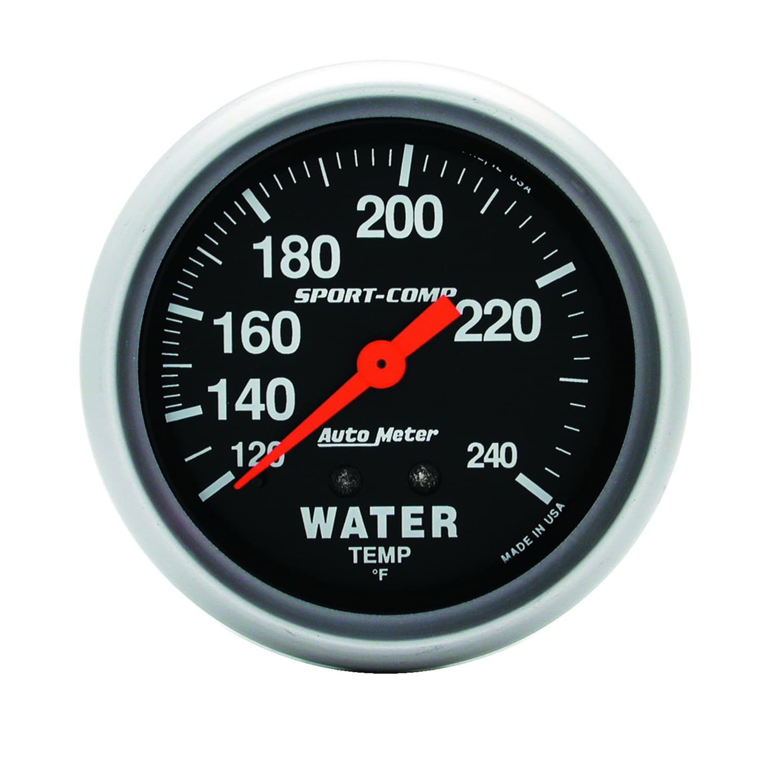 Gauge, Water Temp, 2 5/8", 120-240?F, Mechanical, Sport-Comp product image