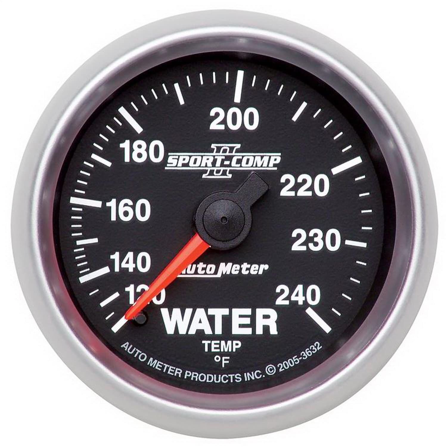 Gauge, Water Temp, 2 1/16", 120-240?F, Mechanical, Sport-Comp II product image
