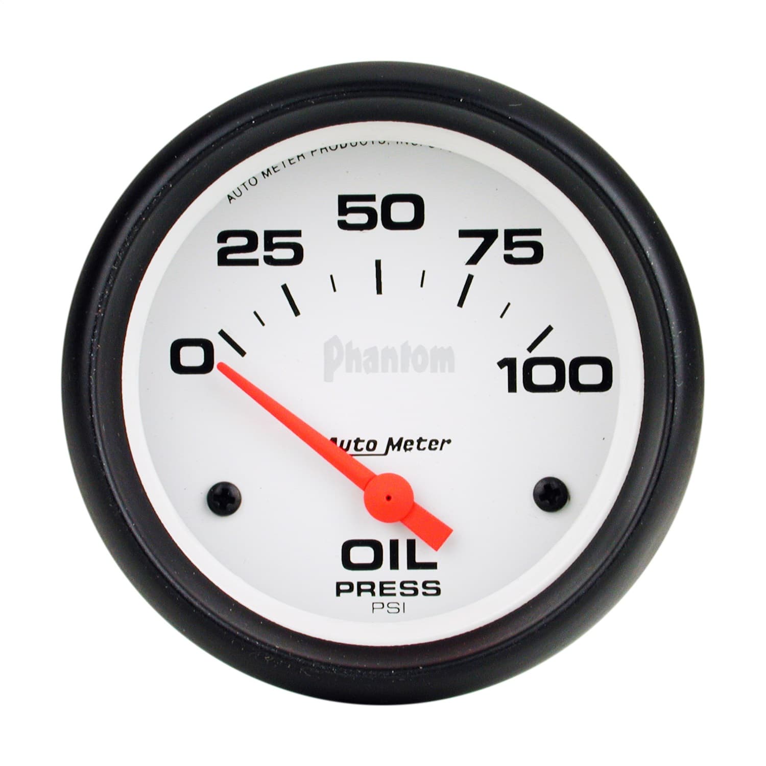 Gauge, Oil Pressure, 2 5/8", 100psi, Electric, Phantom product image