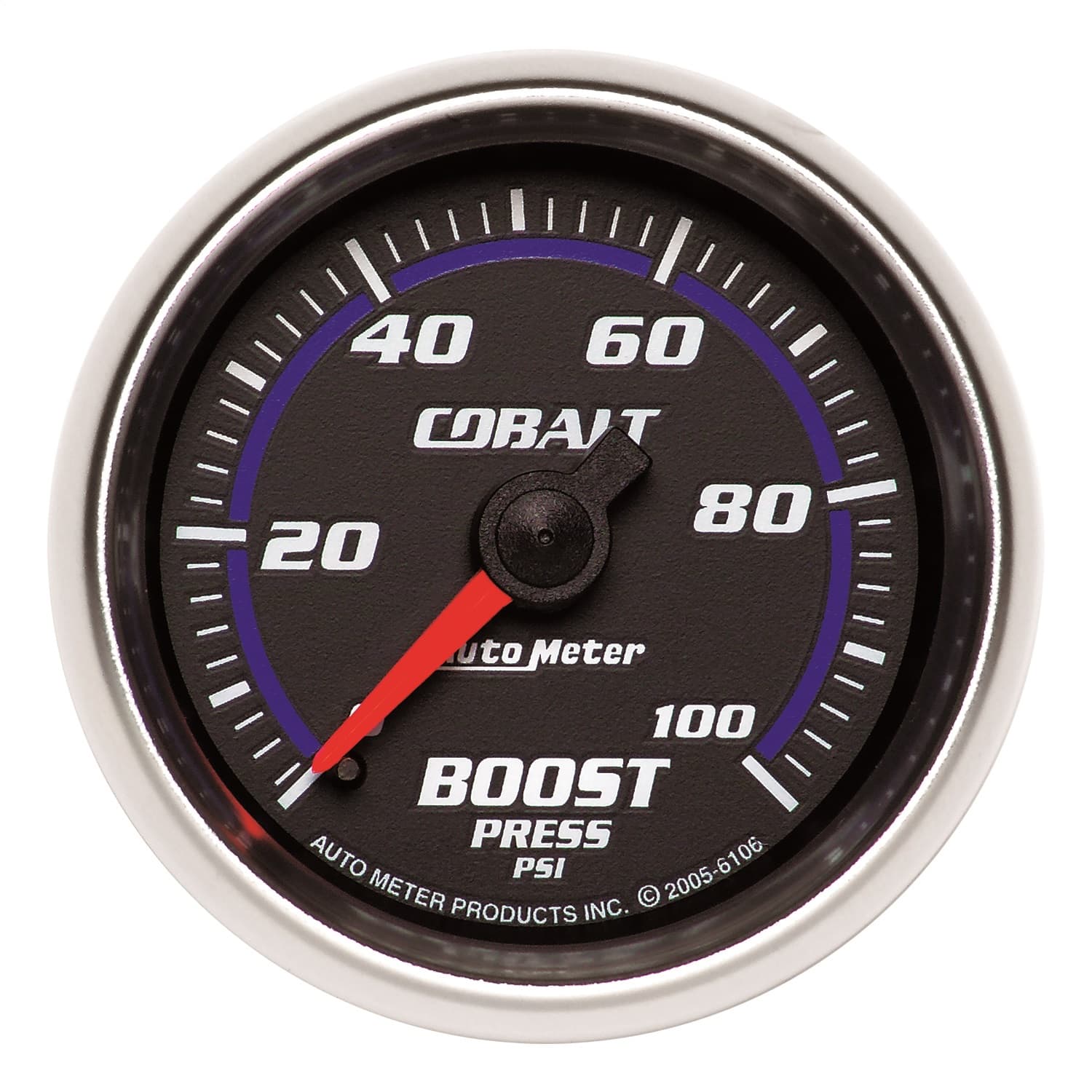 Gauge, Boost, 2 1/16", 100psi, Mechanical, Cobalt product image