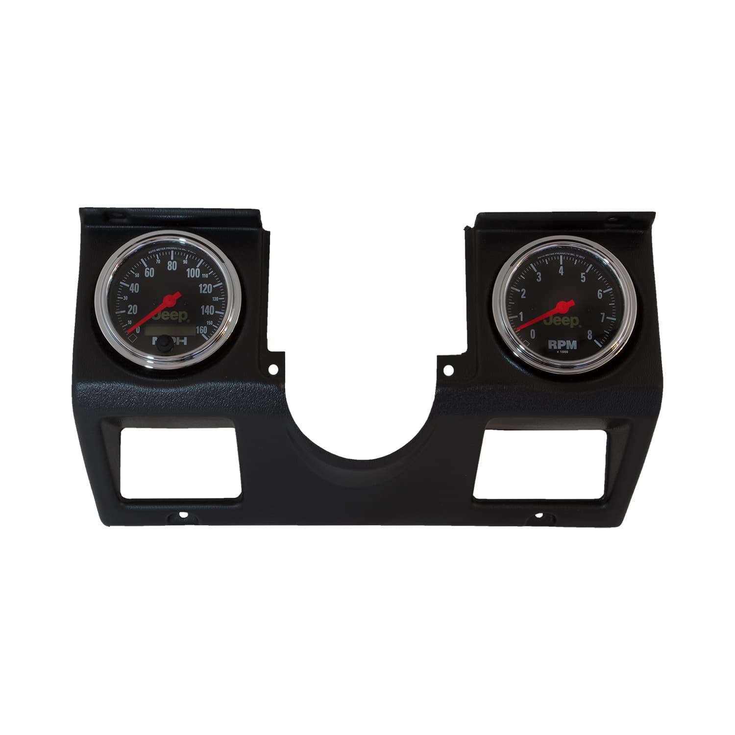 Gauge Kit, 7 pc, Wrangler (YJ) 87-96, TACH/MPH/FUEL/OILP/WTMP/VOLT/TRANS, Jeep product image