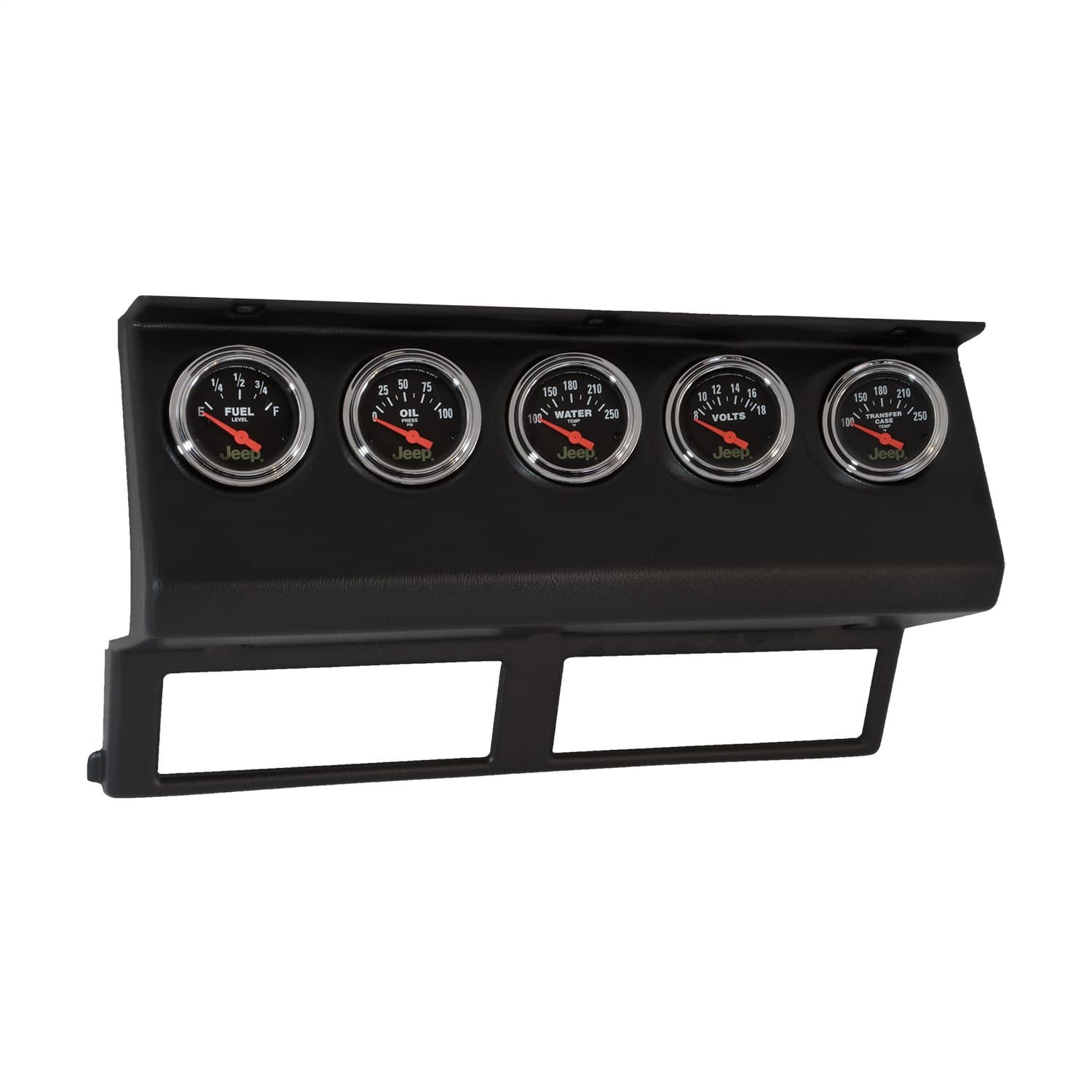 Gauge Kit, 7 pc, Wrangler (YJ) 87-96, TACH/MPH/FUEL/OILP/WTMP/VOLT/TRANS, Jeep product image