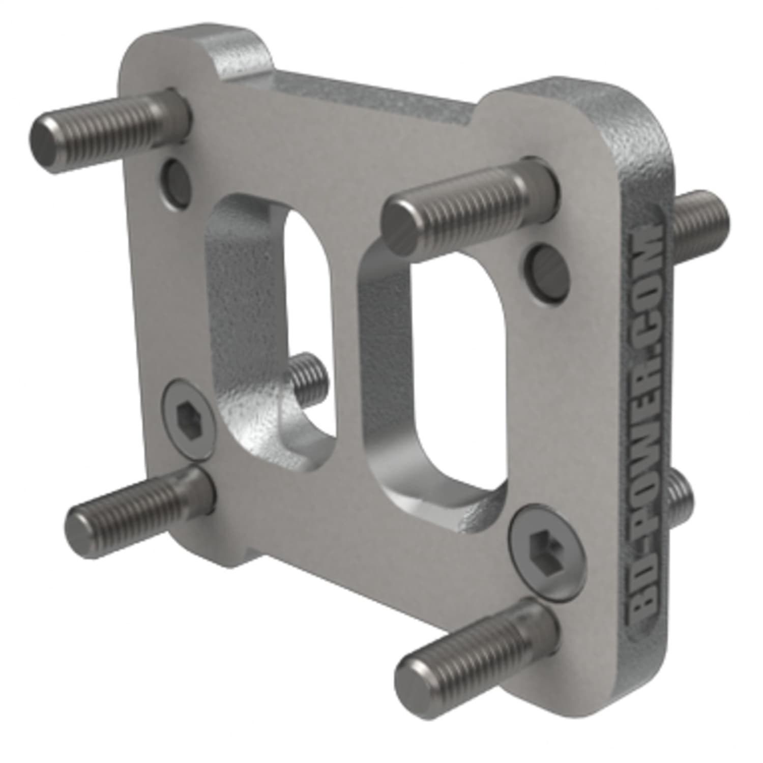Turbo Flange Adapter; Incl. T3-T4 Adapter/Adapter Plate/Gaskets/Studs/Nuts; product image