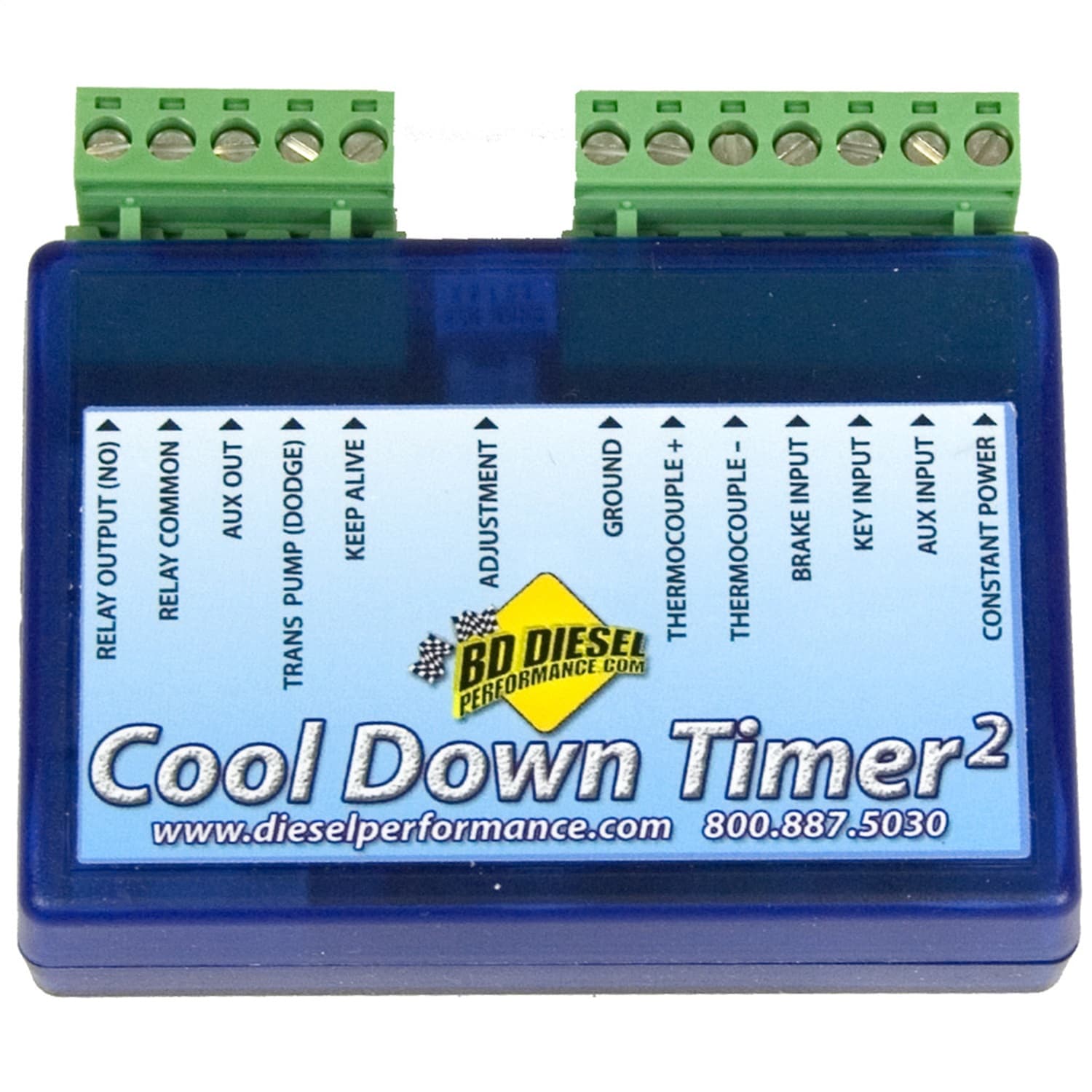 Cool Down Timer Kit V2.0; Incl. CDT2 Control Module/CDT2 Wiring Harness/Cable Tie/Posi-Tap Connectors/Ring Connector; product image