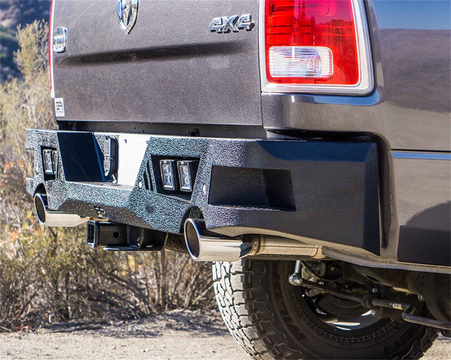 Body Armor 4x4 FD-2964 Eco Series Rear Bumper, Black, F-250 product image