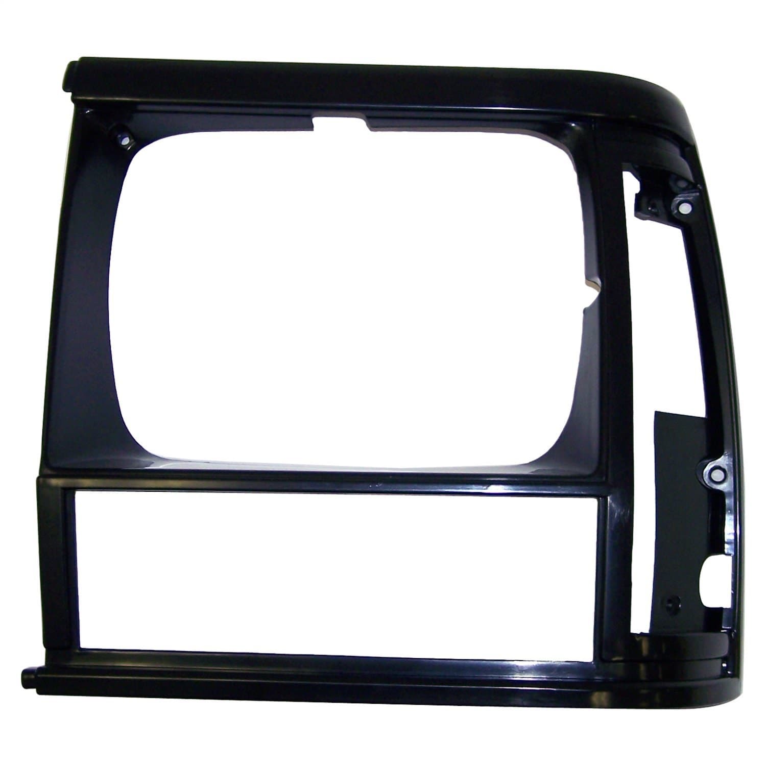 1993-1996 Cherokee XJ Left side; Flat Black/Black bezel product image