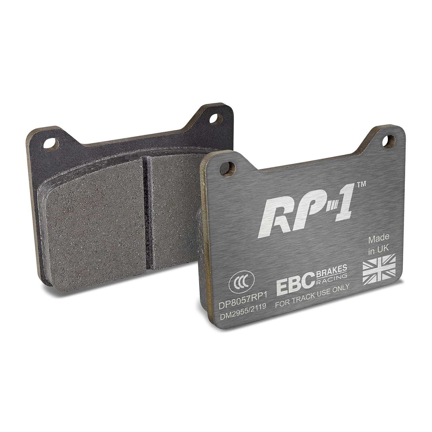 EBC RP-1 Race Brake Pads; For F4 Tornado/Caliper Wilwood Powerlite; product image