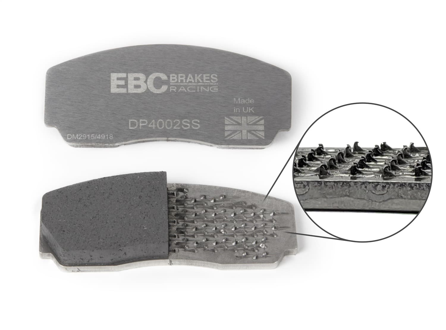 EBC RP-1 Race Brake Pads; Rear; 300 mm. Dia.; 12/10 Thickness; product image
