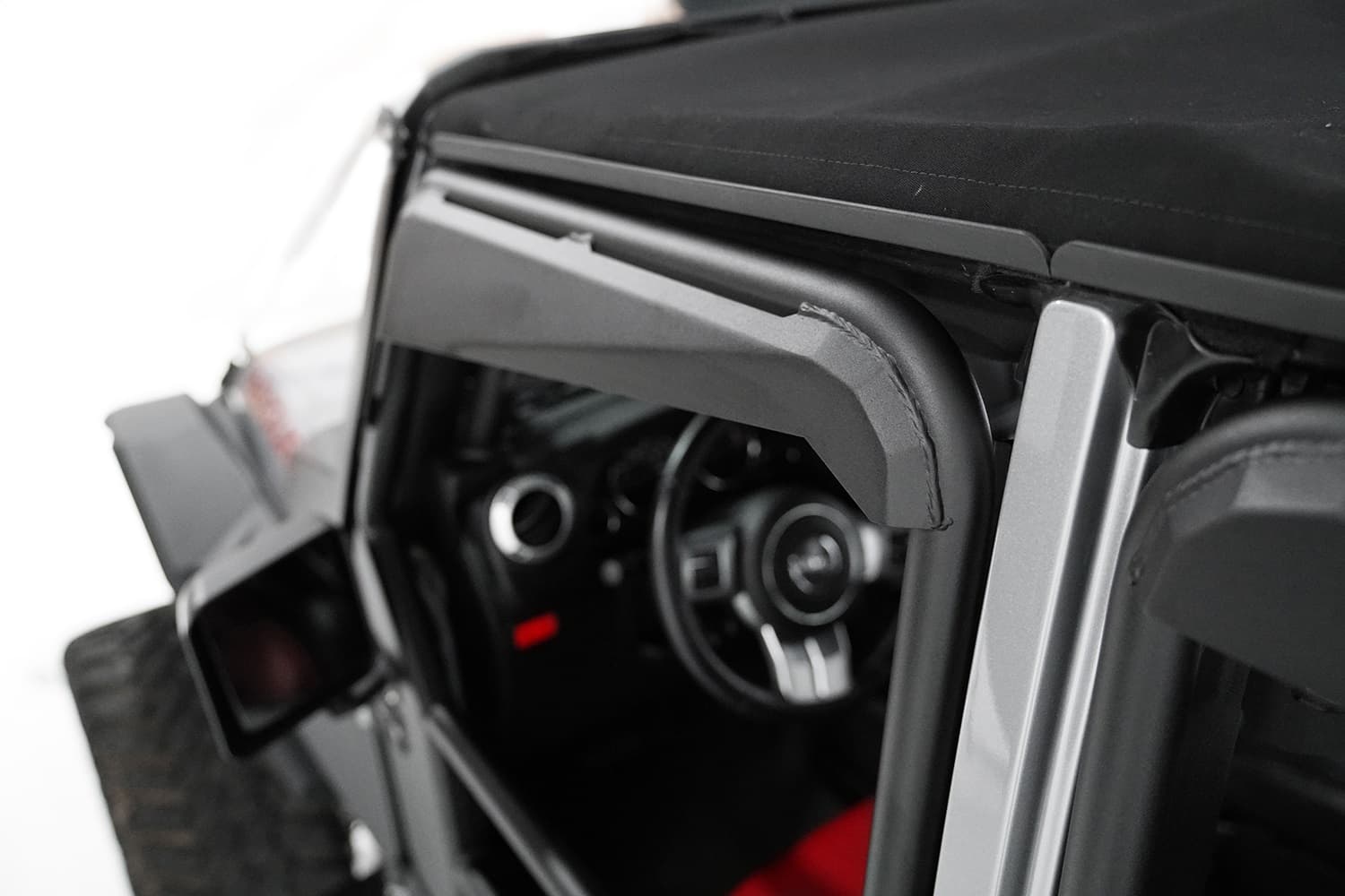 Full Tube Doors; Single Stage Black Powder Coat; Front; Height 4 in.; Width 35 in.; Length 44 in.; product image