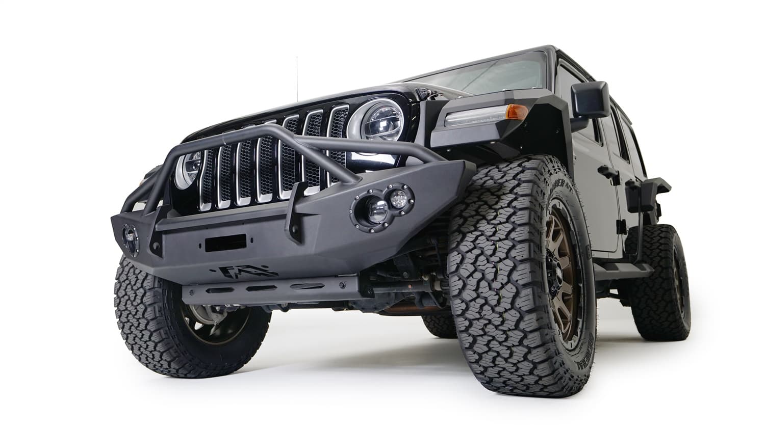 Fab Fours Fab4 Sway Bar Cover JL JT Black