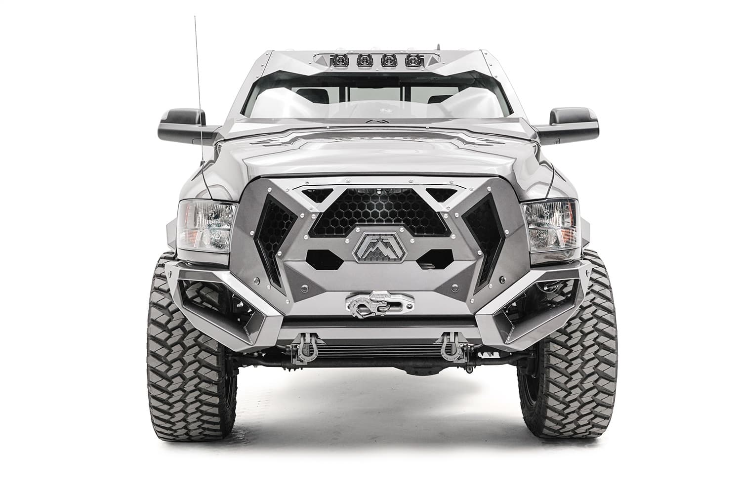ViCowl; 2 Stage Black Powder Coated; Combines Roof Visor And Cowl; product image
