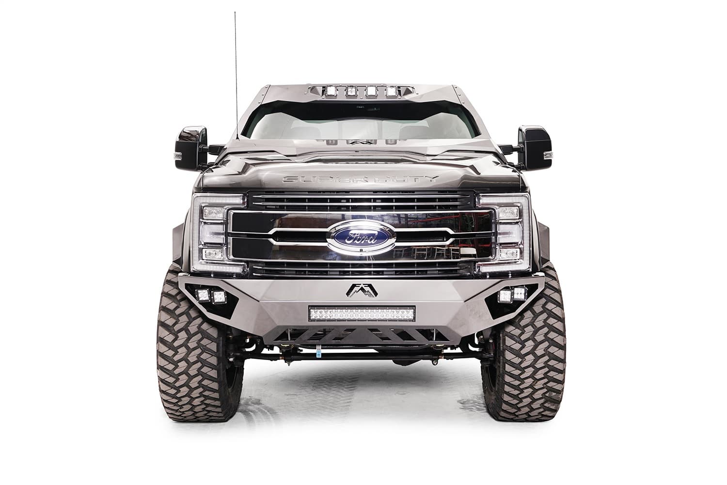 ViCowl; 2 Stage Black Powder Coated; Combines Roof Visor And Cowl; product image