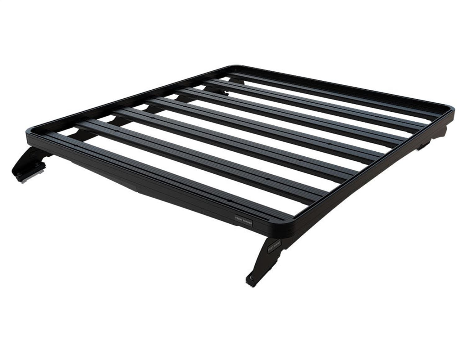Slimline II Roof Rack Kit; Low Profile; Incl. Wind Deflector And [2] Low-Profile Foot Rails; product image