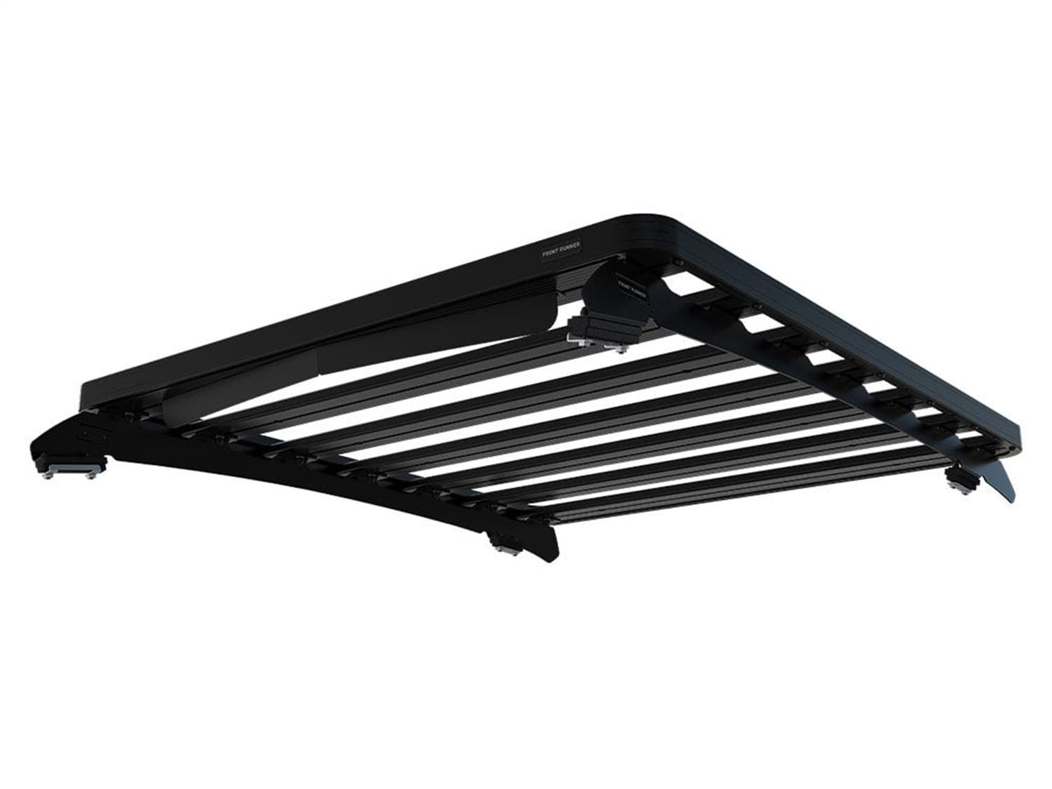 Slimline II Roof Rack Kit; Low Profile; Incl. Wind Deflector And [2] Low-Profile Foot Rails; product image