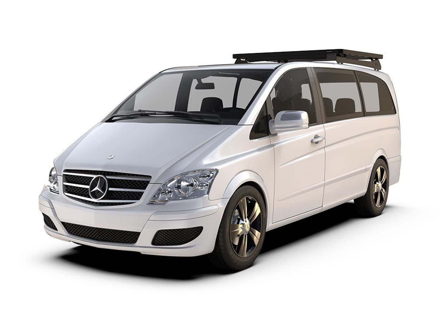 Front Runner Slimline II 1/2 Roof Rack Kit; For 2003-2014 Mercedes-Benz Vito/Viano 2nd Gen SWB Long;