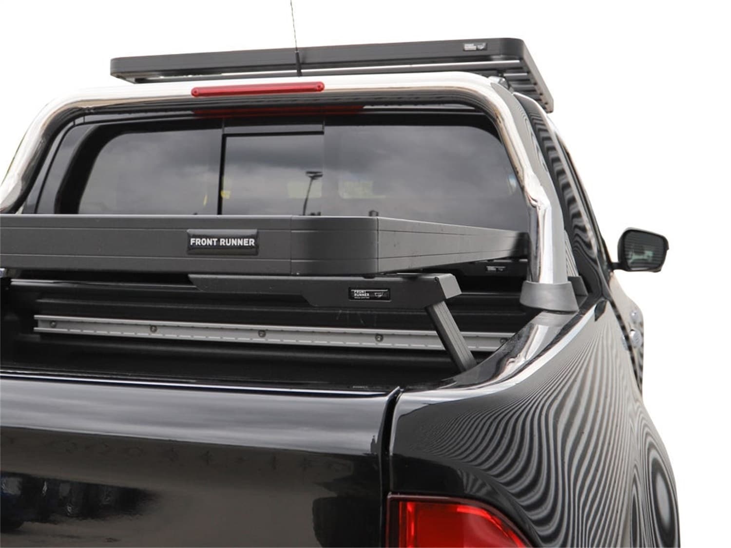 Slimline II Load Bed Rack Kit; For 2017-2020 Mercedes-Benz X-Class 470 Series w/MB Style Bars; product image