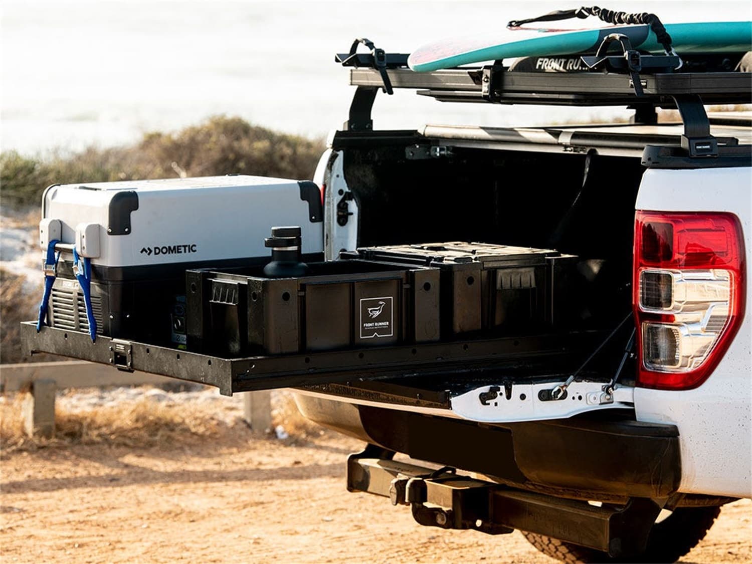 Bakkie Roll Top Slimline II Load Bed Rack Kit 1475W x 1358L product image