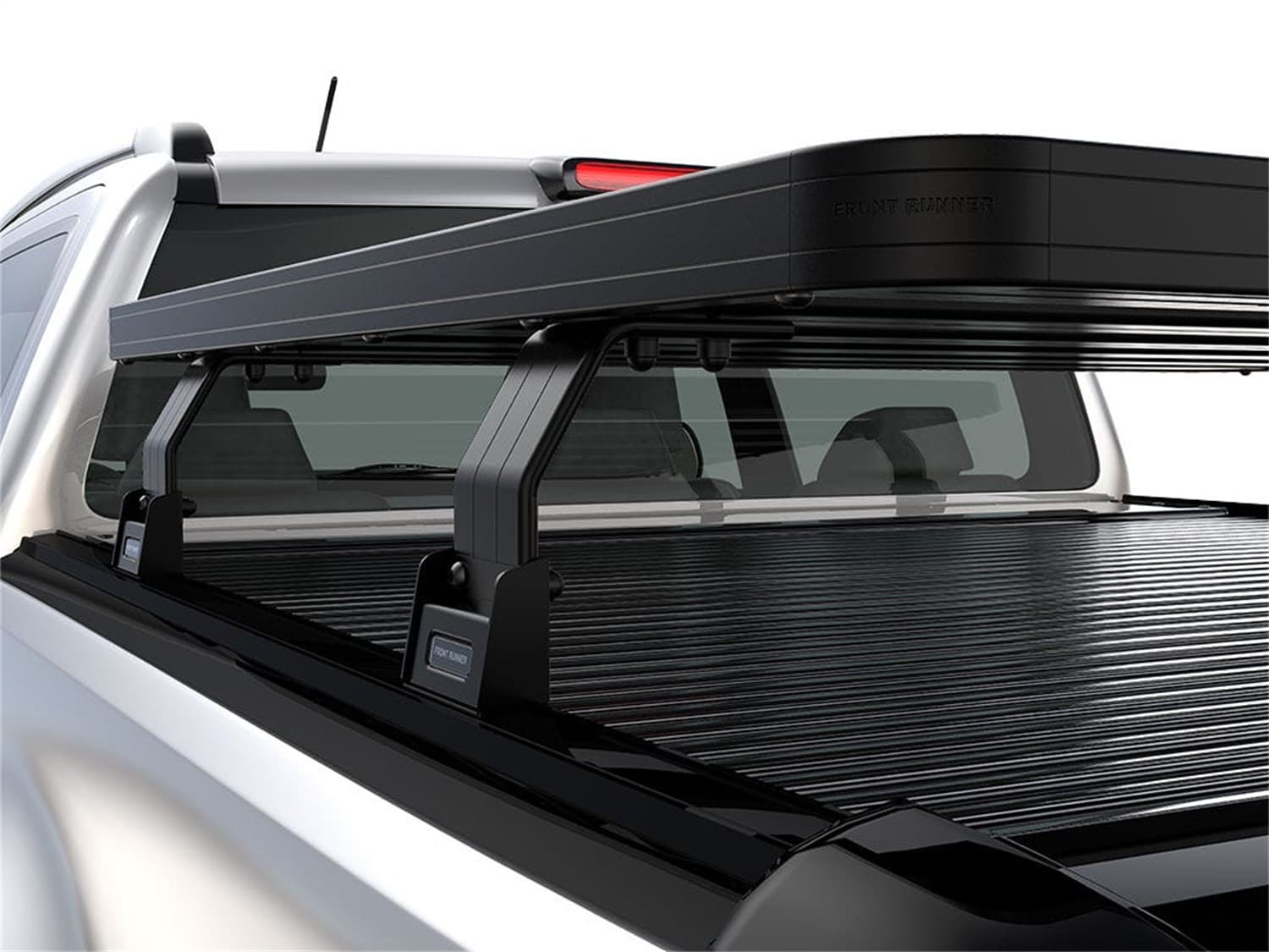 Roll Top Slimline II Load Bed Rack Kit; 1425 W x 1156 L; Incl. 2 Tracks; 4 Roll Top Legs; product image