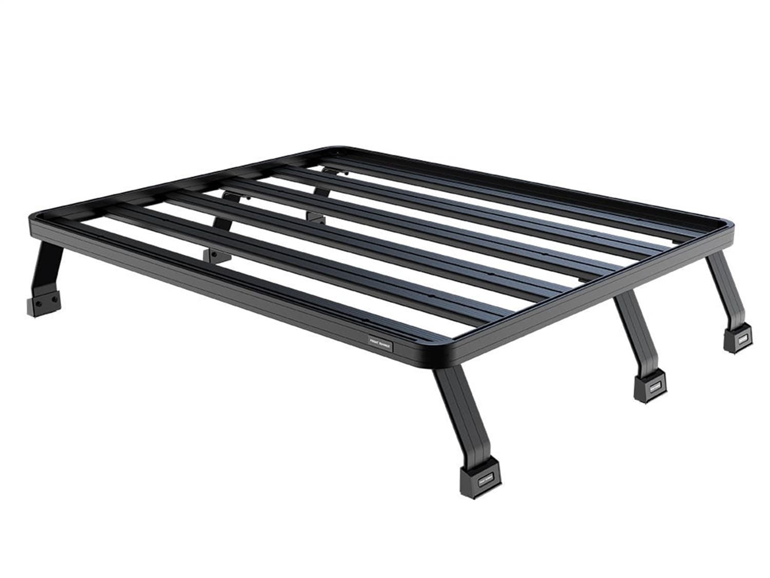 Roll Top Slimline II Load Bed Rack Kit; Incl. 3 Pick-Up Roll Top Leg Mount/Tall [Pair]; 3 Track Mount Stud Plate; 1425mm x 1156mm SLII Tray; For 2014-2023 Ford Ranger Wildtrak; product image