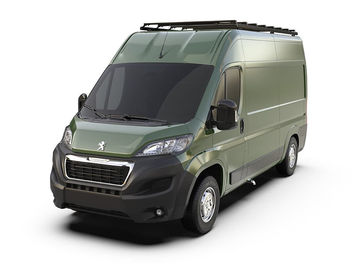 Front Runner Slimpro Van Rack Kit; For 2014-2023 Peugeot Boxer L2H2/136 in. WB/High Roof;
