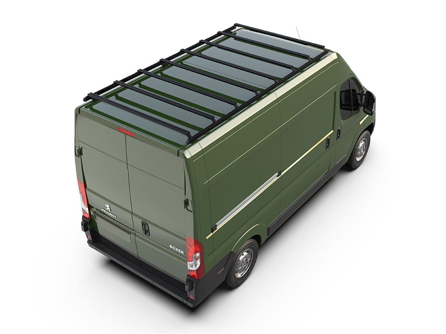 Slimpro Van Rack Kit; For 2014-2023 Peugeot Boxer L2H2/136 in. WB/High Roof; product image