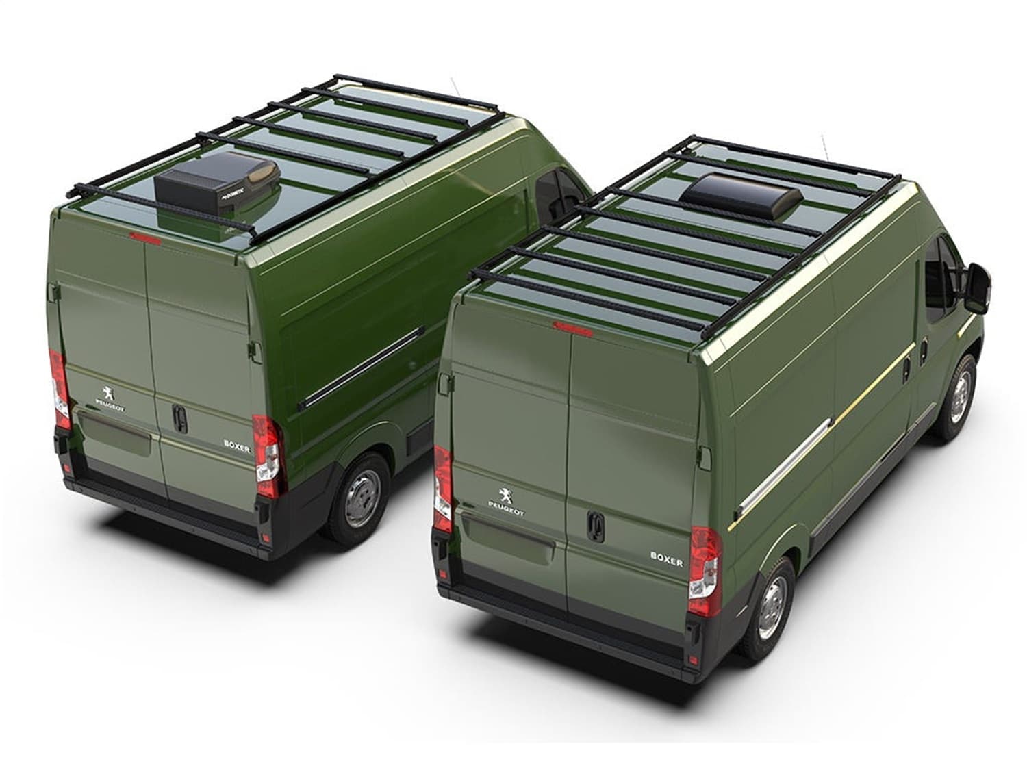 Slimpro Van Rack Kit; For 2014-2023 Peugeot Boxer L2H2/136 in. WB/High Roof; product image