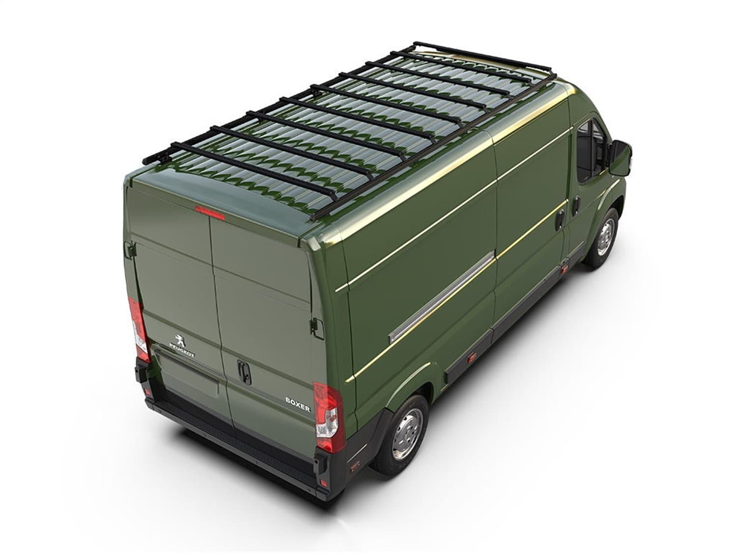 Slimpro Van Rack Kit; For 2014-2023 Peugeot Boxer L3H2/159 in. WB/High Roof; product image