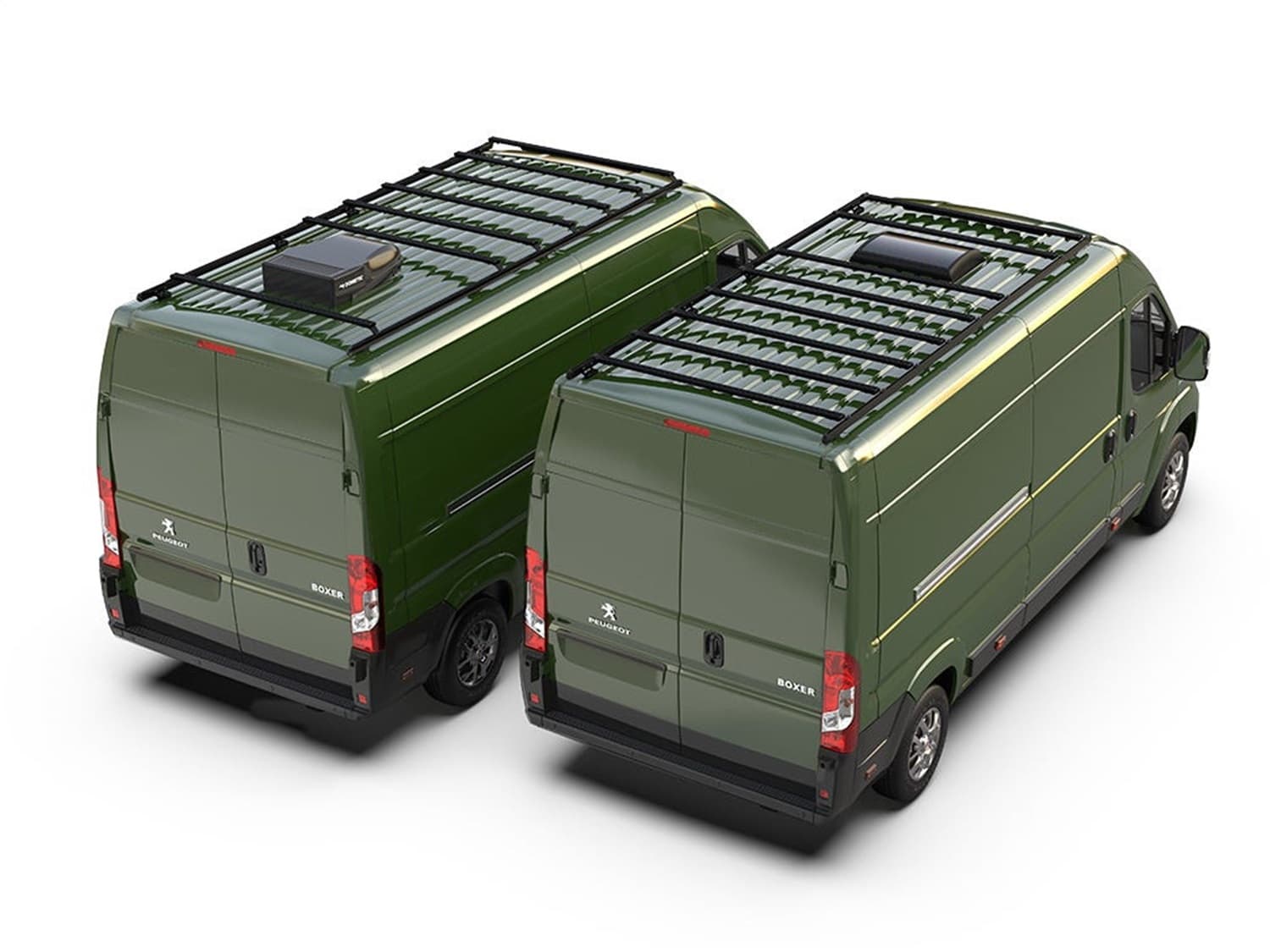 Slimpro Van Rack Kit; For 2014-2023 Peugeot Boxer L3H2/159 in. WB/High Roof; product image