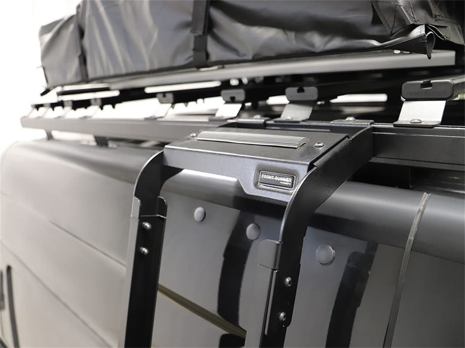 Slimpro Van Rack Ladder; For 2007-2023 Mercedes-Benz Sprinter 2nd Gen 906 L1\/SWB/2nd Gen 906 L2\/MWB/2nd Gen 906 L3+L4\/LWB/3rd Gen 907\/910 L1\/SWB/3rd Gen 907\/910 L2\/MWB; product image
