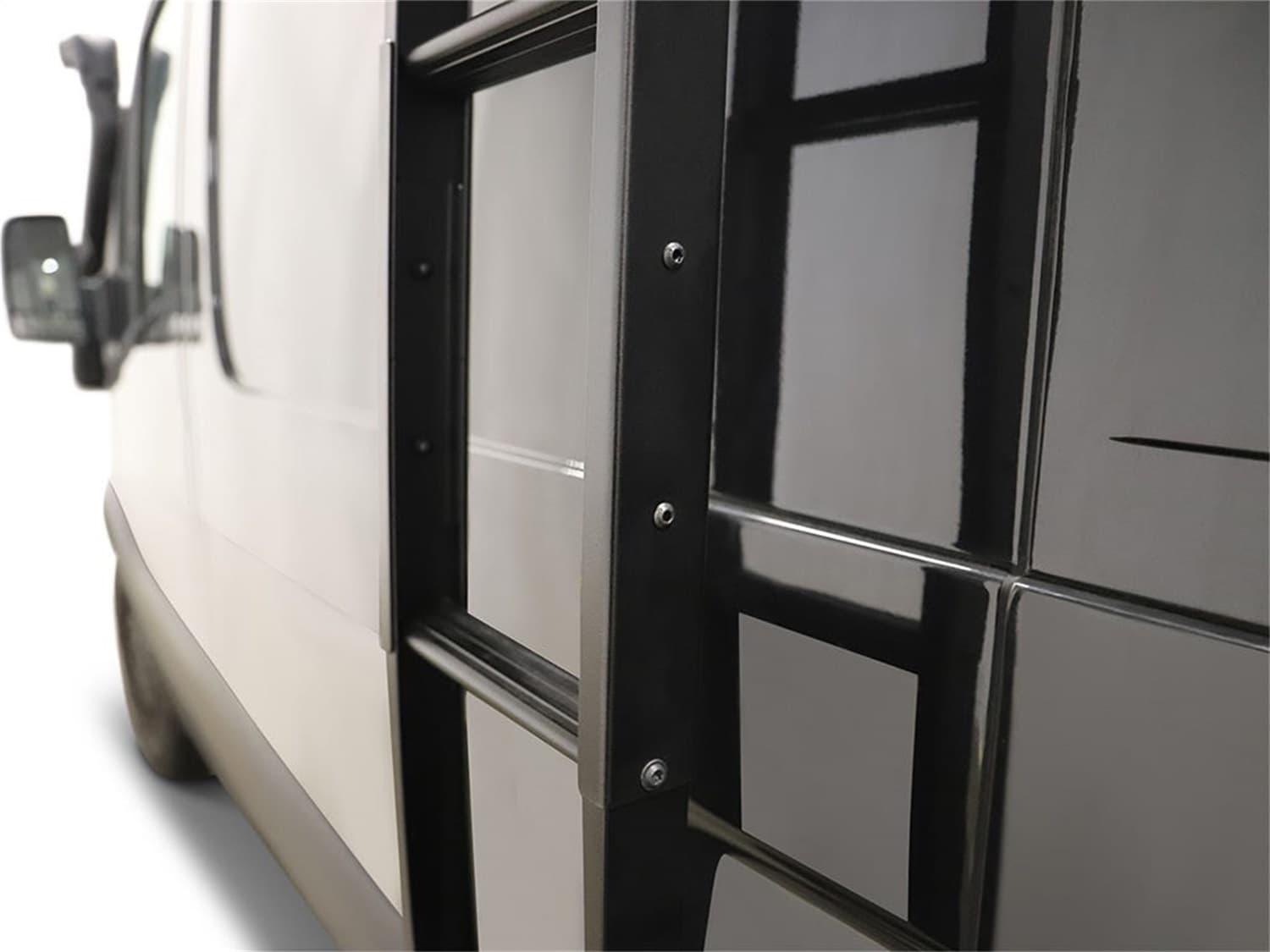 Slimpro Van Rack Ladder; For 2007-2023 Mercedes-Benz Sprinter 2nd Gen 906 L1\/SWB/2nd Gen 906 L2\/MWB/2nd Gen 906 L3+L4\/LWB/3rd Gen 907\/910 L1\/SWB/3rd Gen 907\/910 L2\/MWB; product image