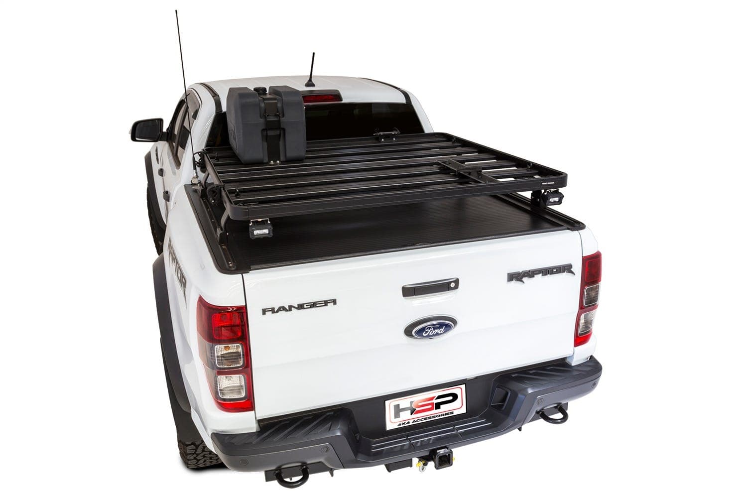 Roll Top Slimline II Load Bed Rack Kit; HSP Electric Roll R Cover; Incl. 2 Pick-Up Roll Top Leg Mount; 1425mm x 1358mm SLII Tray; 1400mm Length Canopy Tracks; product image