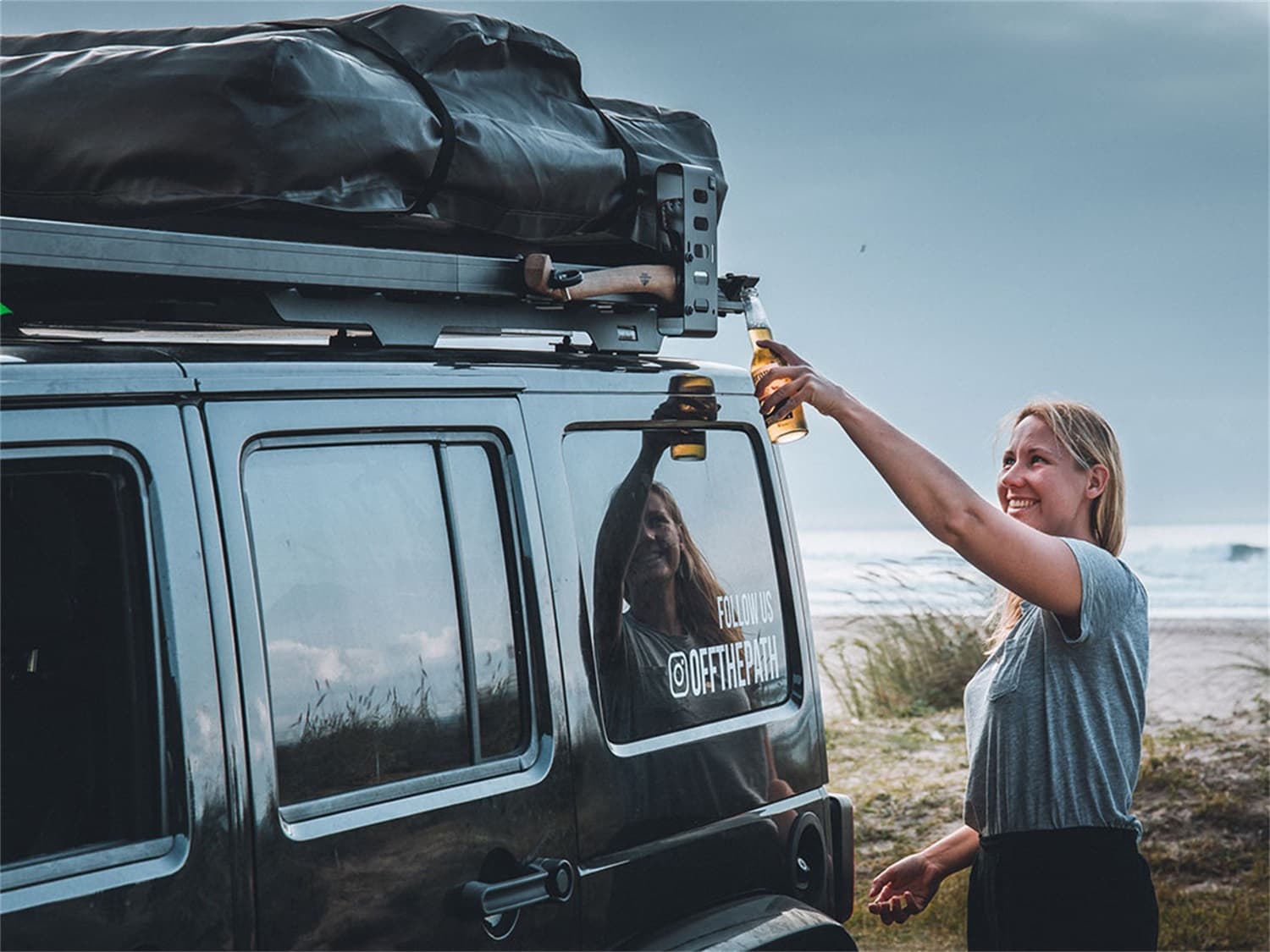 Rack Mounted Bottle Opener; product image