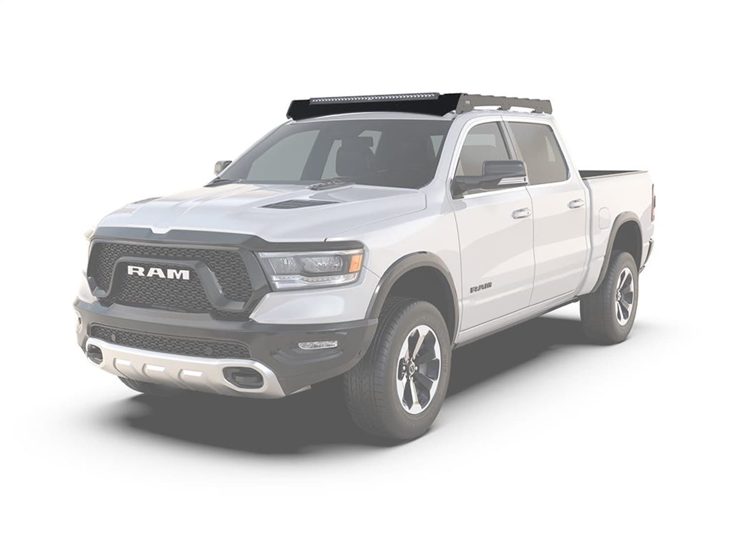 Front Runner RAM 1500 Slimsport Rack 40in Light Bar Wind Fairing