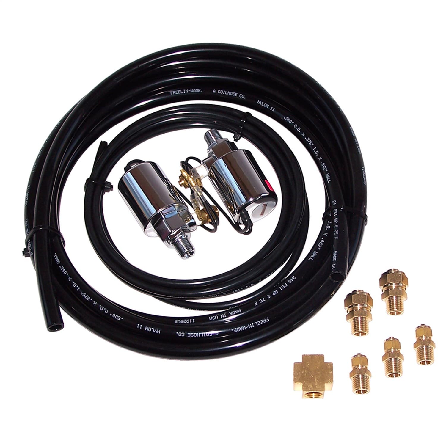 BlastMaster™ Valve Upgrade Kit; For Use With Horns PN[HK8 And 630]; Includes 2 Solenoid Valves PN[307]/ 1/2 in. High Pressure Air Line/ 1/4 in. High Pressure Air Line; product image