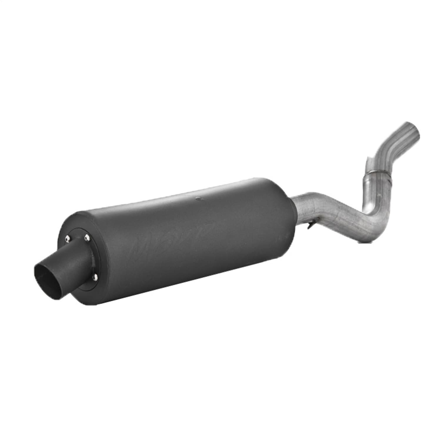 ATV Exhaust System With Sport Muffler; Slip-On System; 1.75 in. Inlet; 4.25 in. Diameter Body; Chambered Muffler; product image