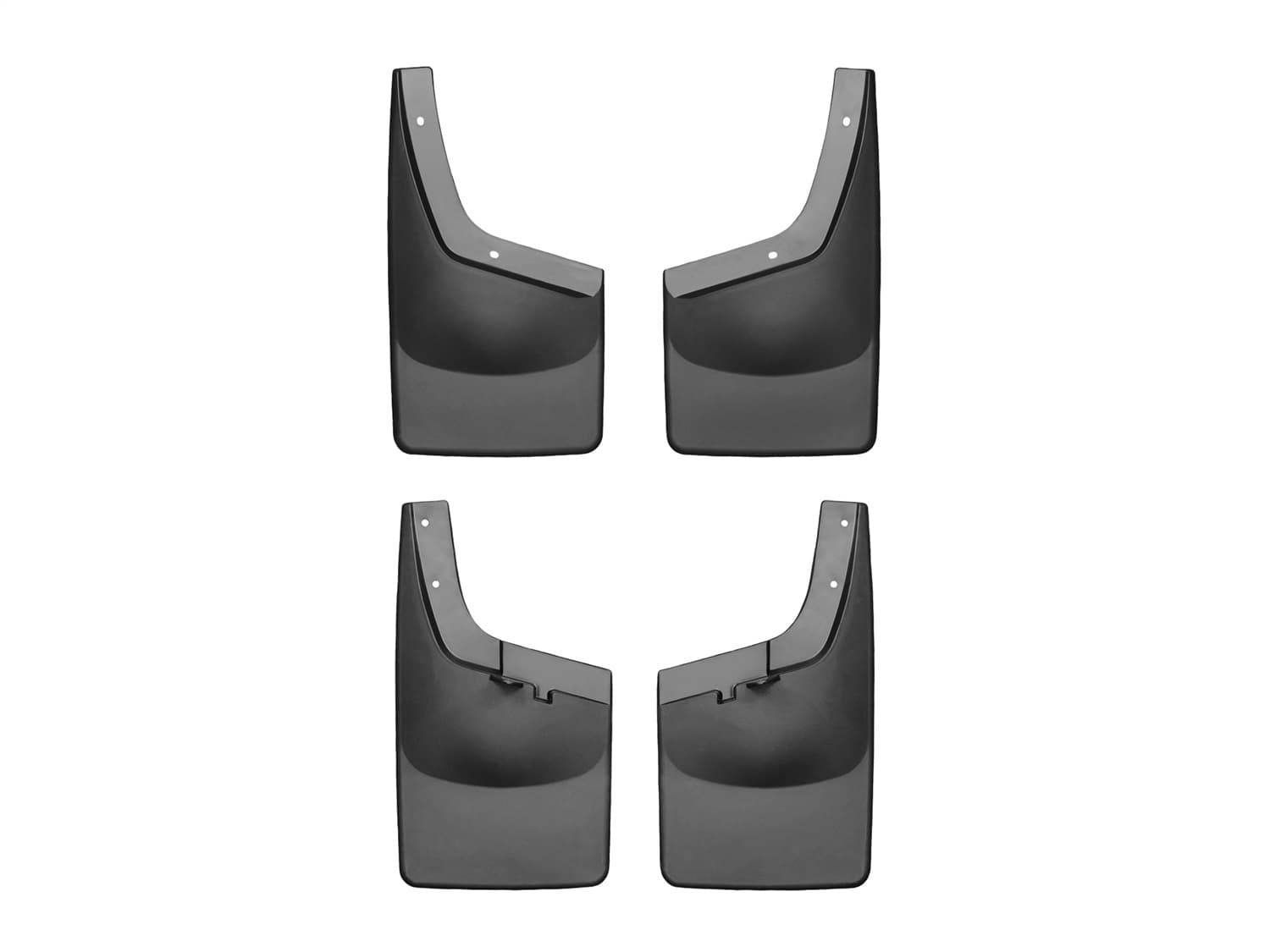 Weathertech 2011 + Ford F-250/F-350/F-450/F-550 Black no Drill Mudflaps Fender Flares:No - no Flares o