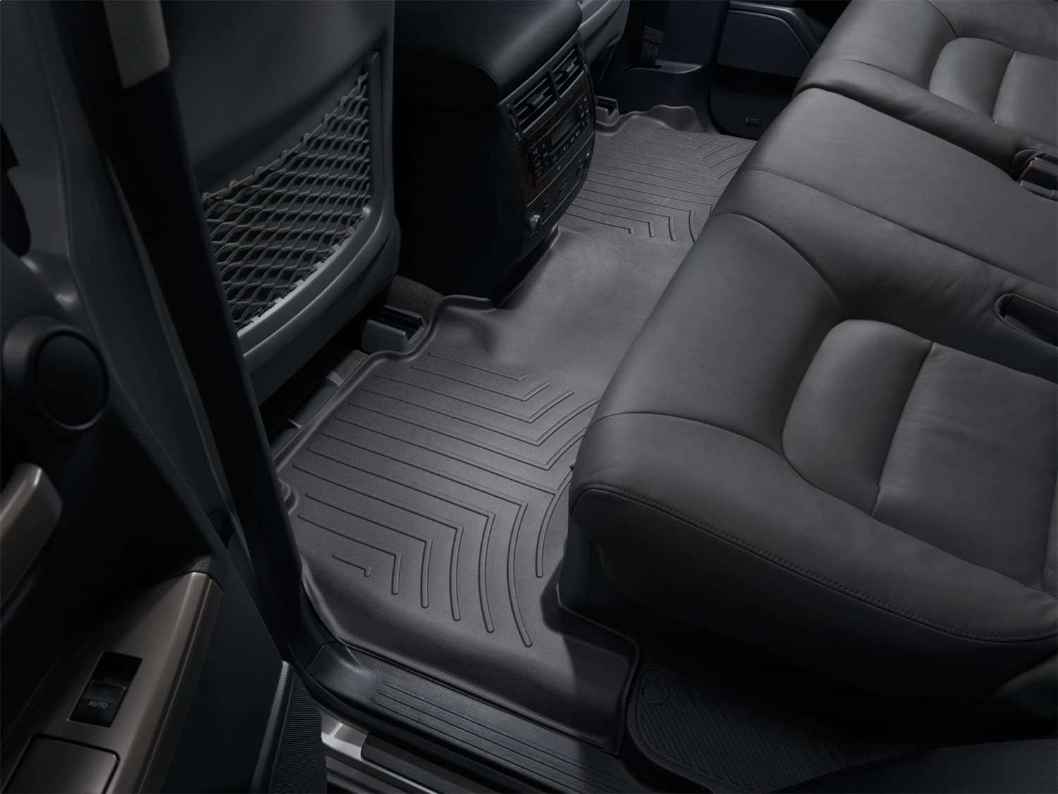 Weathertech 2008 + Toyota Land Cruiser Black Rear FloorLiner