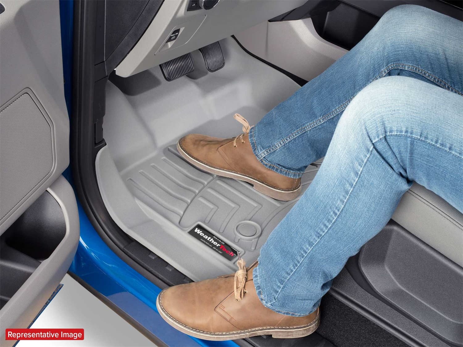 2006 + Dodge Ram Mega Cab Grey Rear FloorLiner 4wd product image