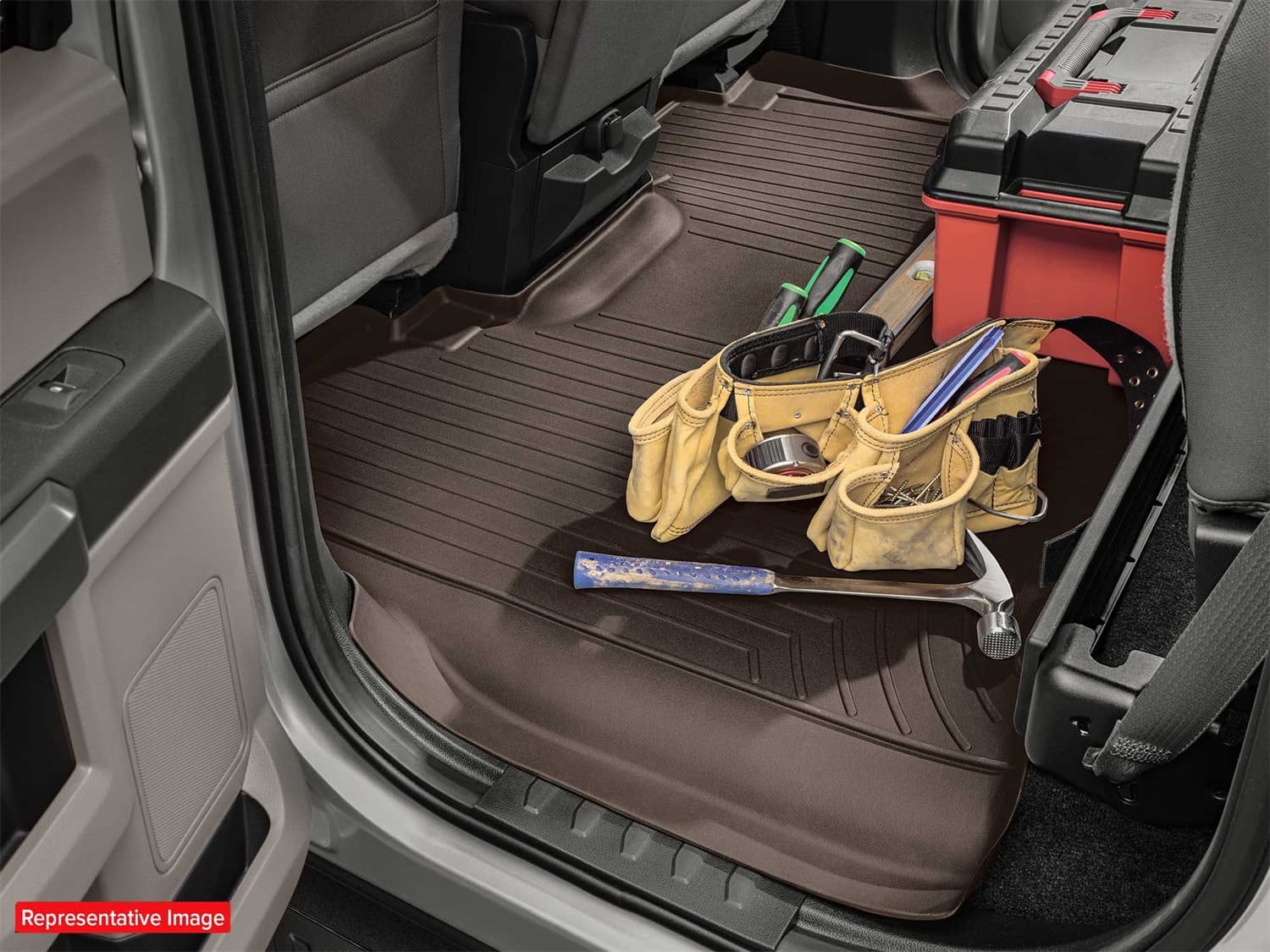 2006 + Dodge Ram Mega Cab Grey Rear FloorLiner 4wd product image