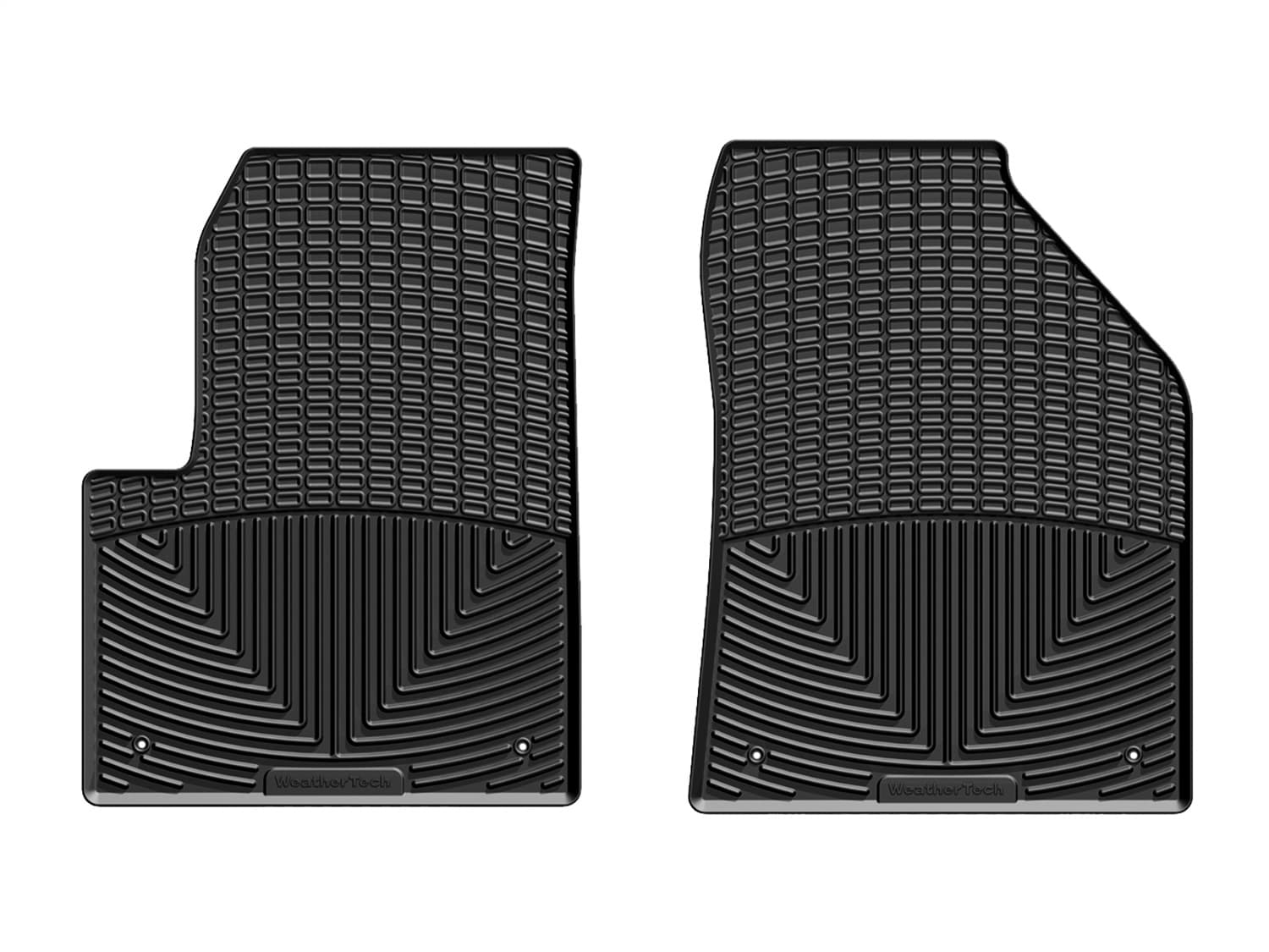 Black Front Rubber Mats Jeep Cherokee 2014 + product image