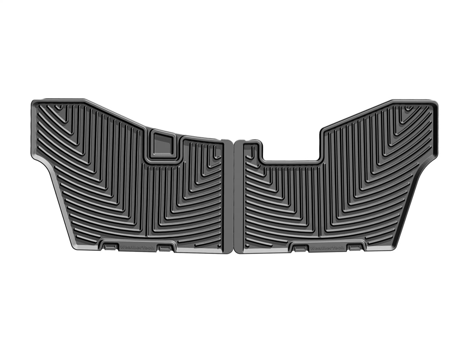 Black Rear Rubber Mats Honda Pilot 2016 + 3rd row product image